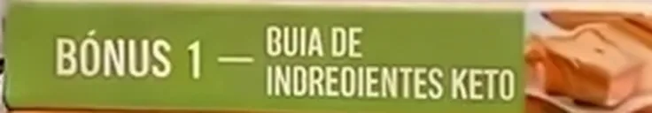 Bónus 1 – Guia de ingredientes keto, incluído no pack keto